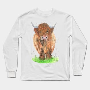 Big Hairy Cow Long Sleeve T-Shirt